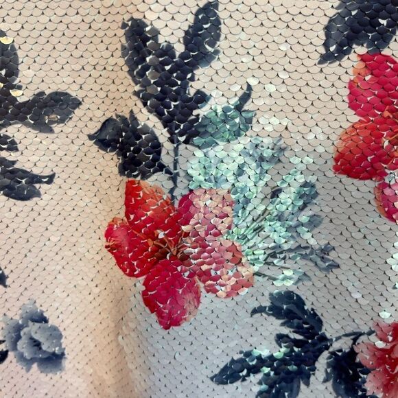 ENDLESS ROSE Floral Sequins Sleeveless Mini Dress.Size XS - Picture 13 of 16